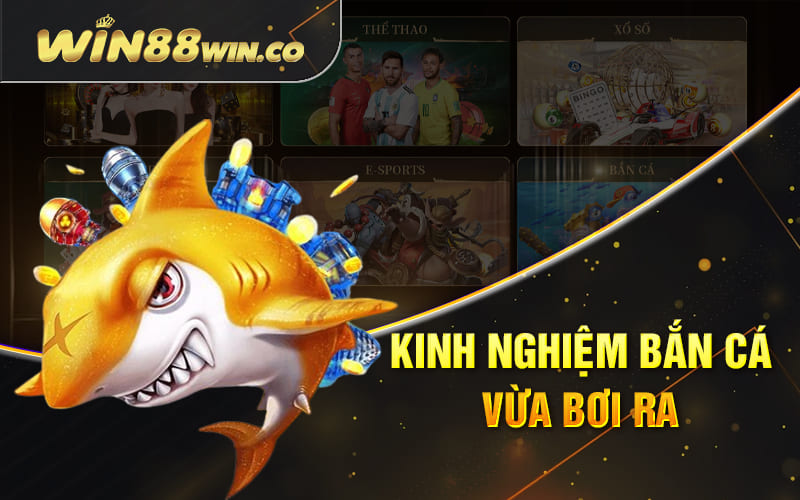 Kinh nghiệm bắn cá vừa bơi ra