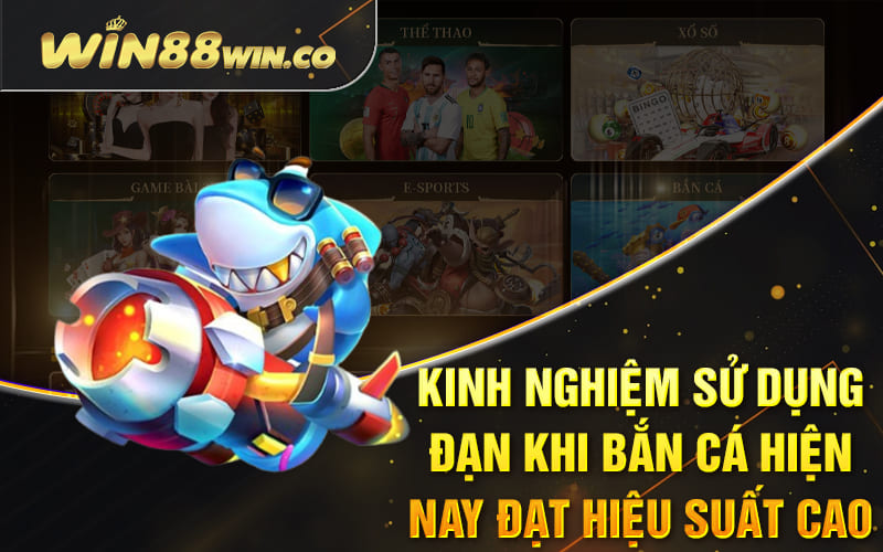 Kinh nghiệm sử dụng đạn khi bắn cá hiện nay đạt hiệu suất cao